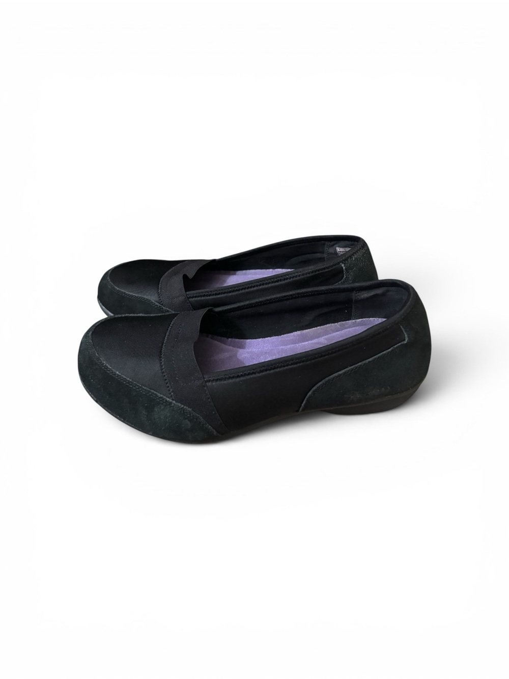 Skechers Relaxed Fit: Career - 9 To 5 Suede black slip on comfort shoe size 10